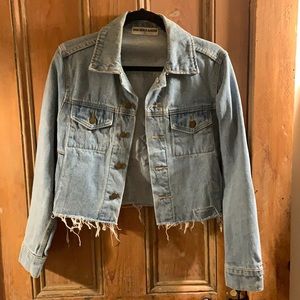Pussy power denim jacket